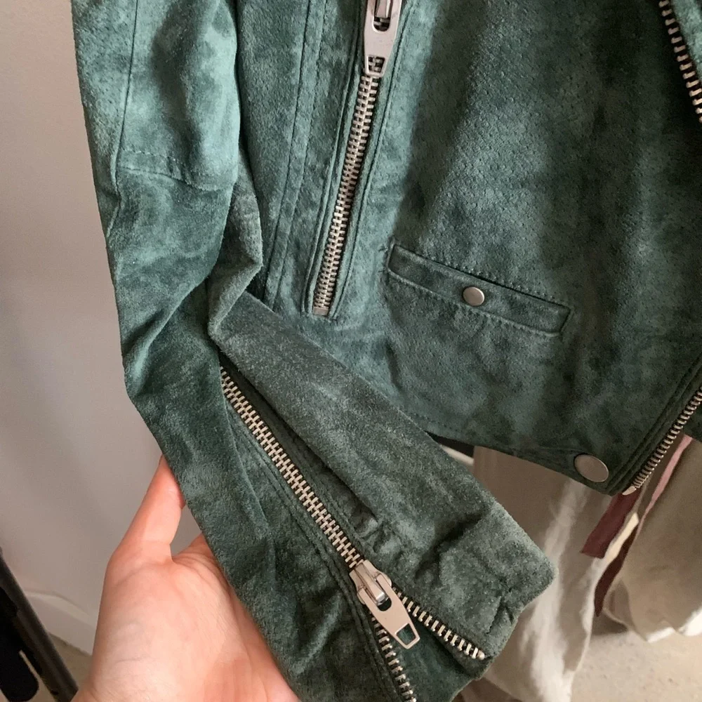 Emerald Suede Jacket - Picture 3 of 3